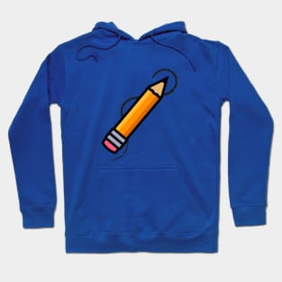 Simplistic School Pencil Hoodie